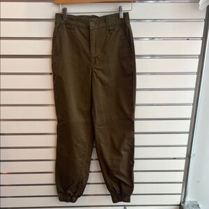 Garage Women's Olive Jogger Pants - Small - Excellent Pre Owned Condition